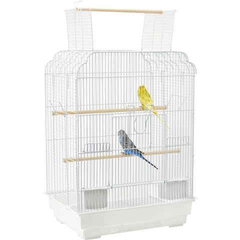 Vogelkooi Miss1 kleine vogels (wit)