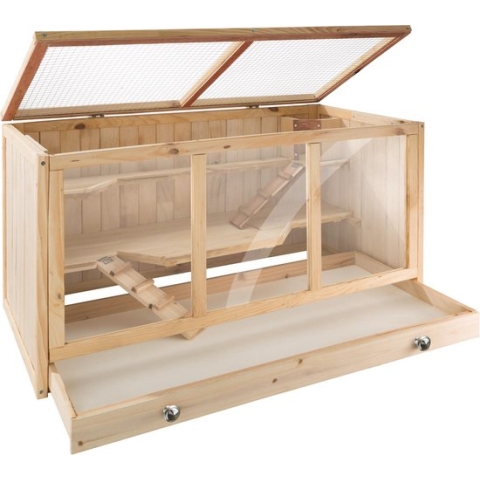 tectake Knaagdierkooi Goldie - 403230