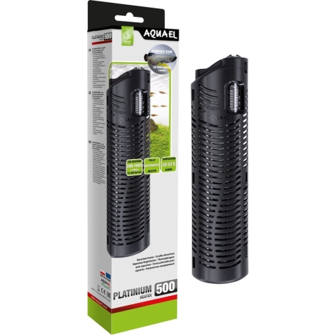 Aquael comfort zone platinum 500W - Lengte 38cm - Voor Aquaria van 300-1000 Liter