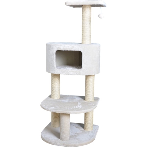 Ebi - Krabpaal - Kat - Krabpaal Salisbury 140 58x58x140cm Creme - 1st