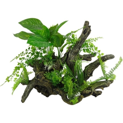 Aquarium decoratie - 33x14.6x28.5 cm - Blue Belle Pacific Aquascape
