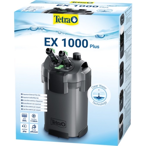 Tetra - Aquariumfilter - Aquarium - Tetra Ex 1000 Plus Complete Buitenfilterset 24x35,5x39,5 - 1st