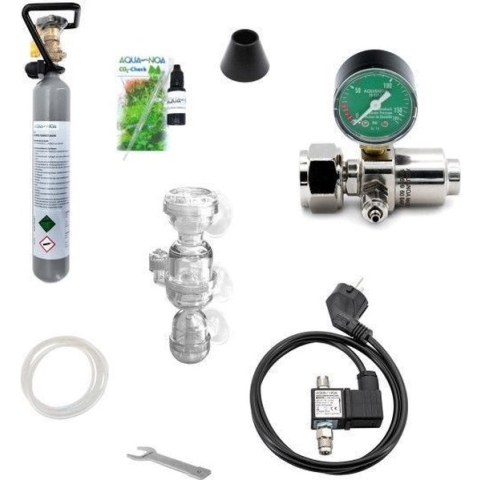 Aqua-noa CO2 SET  200 Basic M - Met Magneetventiel - CO2 Aquarium tot 200 L