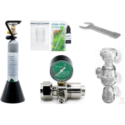 Aqua-noa CO2 set  200 Basic - Zonder Magneetventiel - CO2 Aquarium tot 200 Liter