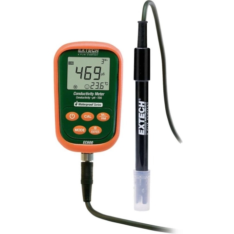 Extech EC600 - pH/mV/Geleidbaarheid/TDS/Zoutgehalte/Temp Meter
