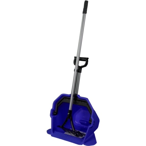 V-plast Mestboy Quick Pick compleet – Mestschep - Poepschep – Grote capaciteit 15 Liter – Lichtgewicht – Polycarbonaat - Blauw