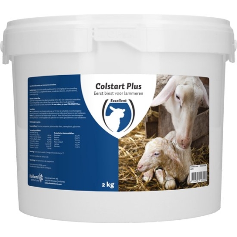 Excellent Colstart Plus - Voedermelk - Aanvullend dierenvoer - Biest - Schapen - Jonge lammeren - Veulens - 2 kilogram