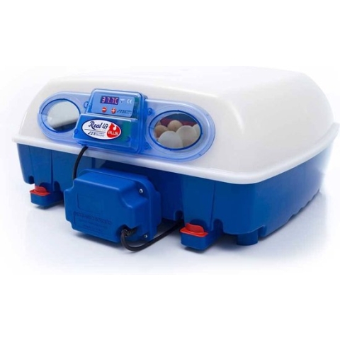 Borotto Real 49 PLUS broedmachine - automatische keersysteem - kwartel - kip - vogels - papagaai - fazant - gans