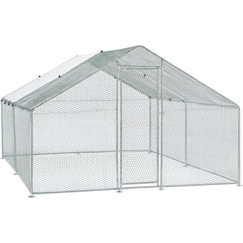 Kippenren / Kippenhok - HLS25T - 300 x 400 x 200 cm