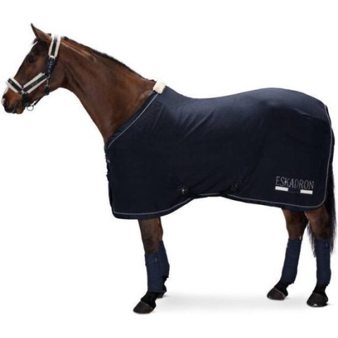 Eskadron Zweetdeken Waffle Weave Navy Classic sport SS19 L - Regendeken