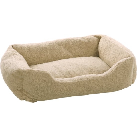 Flamingo Mieke - Mand Honden - Mand Mieke Rechthoekig + Rits Beige 65x45x18cm - 1st