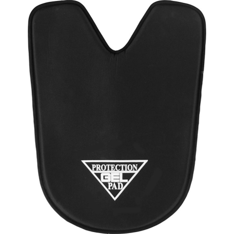 Horka neopreen gelpad met schoftuitsparing - zwart