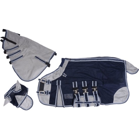 Qhp Vliegendeken Falabella Blauw - 90