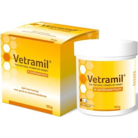 RelaxPets - Vertamil - Honingzalf - Cardiospermum - Basis van Honing en Etherische Oliën - 180 Gram