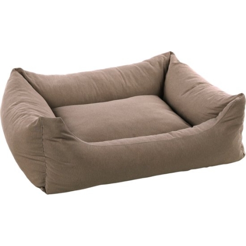 Flamingo Panama - Mand Honden - Mand Panama Rechthoekig + Rits Taupe 100x80x30cm - 1st