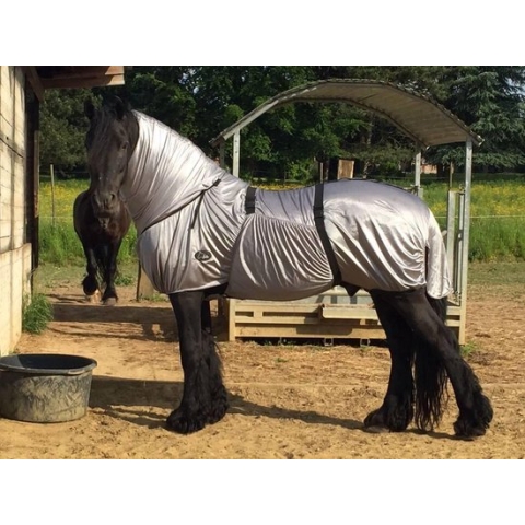 LuBa Paardendeken - eczeemdeken Comfort - Met hals - 165 cm