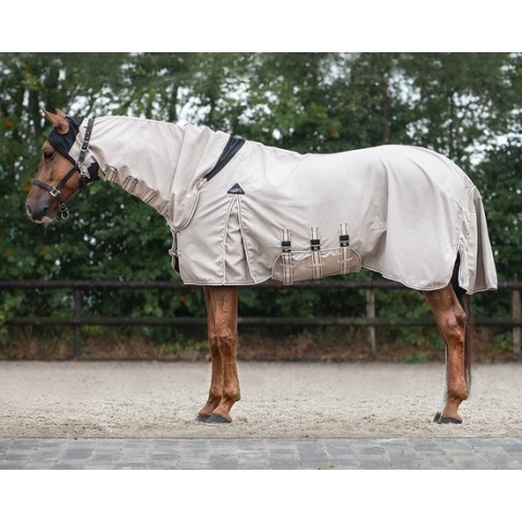 Qhp Eczeemdeken Hoodie Beige Lichtbruin - 195
