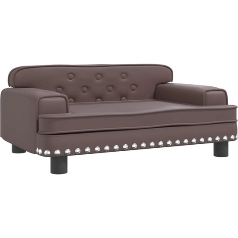 vidaXL-Hondenmand-70x45x30-cm-kunstleer-bruin