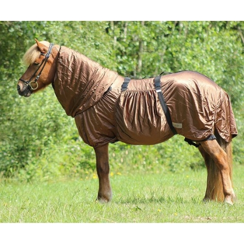 Qhp Eczeemdeken Icelandic Bruin - 175