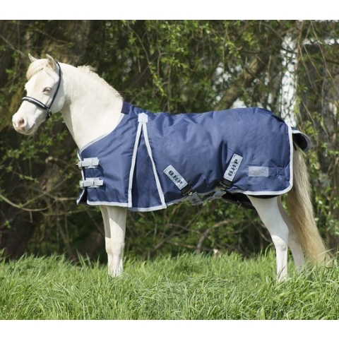 Qhp Deken Turnout Falabella 200gr Donkerblauw - 110