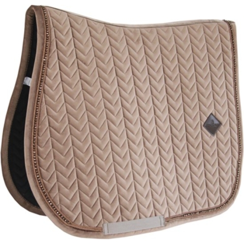 Kentucky Zadeldek Velvet Pearls Lichtbruin - Lichtbruin - veelzijdigheid Paard