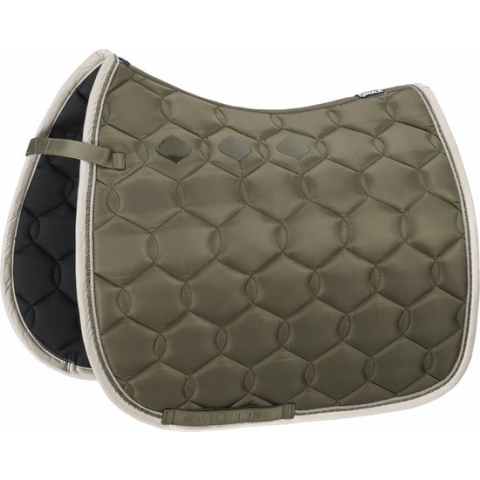 Eskadron Zadeldek Glossy Wave Contrast - maat Full - oliv