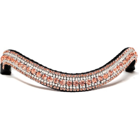 Frontriem Rose Gold & Little Pearl/Full