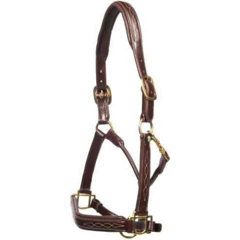 LJ Halster leder Fancy lichtbruin