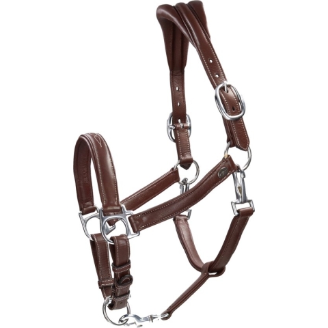 Dy'on Halster  Working Collection Soft Leer - Bruin - middel