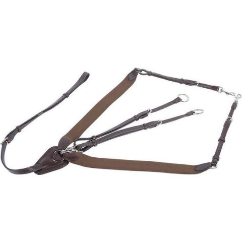 Harry's Horse Elastisch voortuig - maat Cob - brown