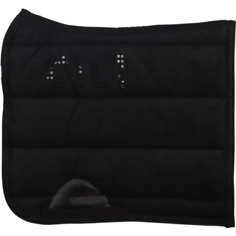 Qhp Puff Pad Super Grip Zwart - veelzijdigheid Paard