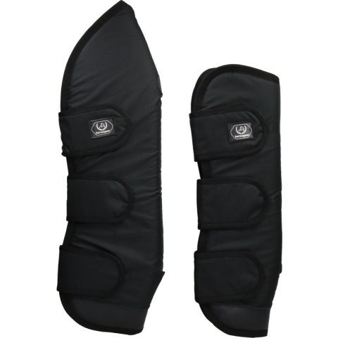 Horsegear Transportbeschermers Travel Zwart - paard