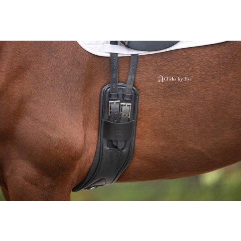 Anatomische leren singel soft - 70cm - MTB Equestrian