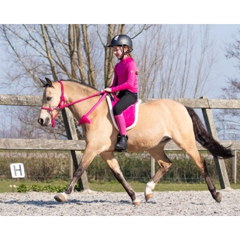 QHP Bareback pad Shet Zwart