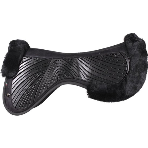 Br Zadelonderlegger Memory Foam & Gel - Zwart - paard