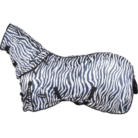 Pagony Zebra Rolnek vliegendeken Zwart/Wit maat:165
