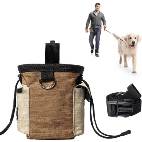 Voedertas voor hondentraining, traktatiezak voor honden, multifunctionele traktatietas, voor hondentraining, training