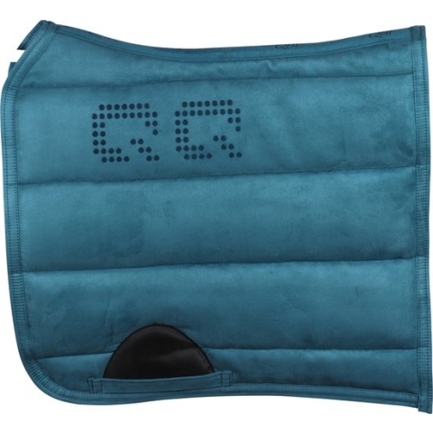 Qhp Puff Pad Super Grip Darkturquoise - veelzijdigheid Paard