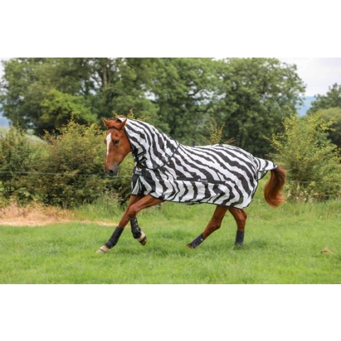 Bucas Vliegendeken Buzz-off Zebra Full Neck Zebra - 85/107