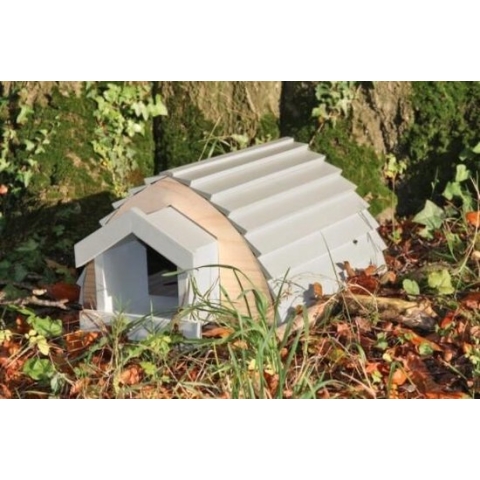 Egelschuur met inlooptunnel