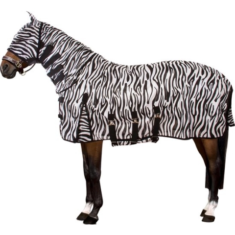 Imperial Zebra Vliegen- UV deken met hals, masker en buikflap