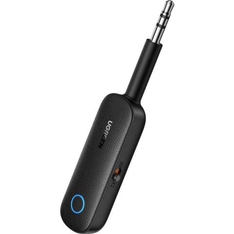 UGREEN - Bluetooth 5.0 Zender - 2-in-1 Ontvanger - 3,5mm Aansluiting - Ingebouwde Microfoon - Bluetooth Adapter - Auto