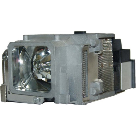 Beamerlamp geschikt voor de EPSON H361A beamer, lamp code LP65 / V13H010L65. Bevat originele P-VIP lamp, prestaties gelijk aan origineel.