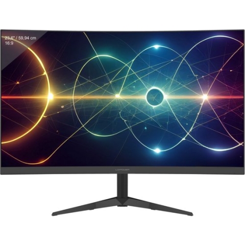 GAME HERO Curved Gaming Monitor 24 inch - 165hz - VA-Paneeltechnologie