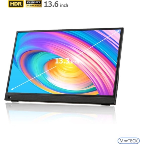 M-TECK Portable USB-C Monitor 13.3 (FHD)