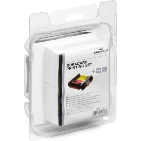Durable DURACARD® print set - Printer lint en 100 kaarten