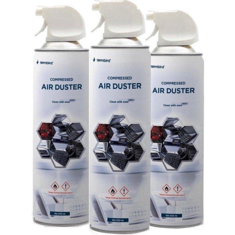Gembird spuitbus met perslucht ( 12 stuks à 600ml/stuk)