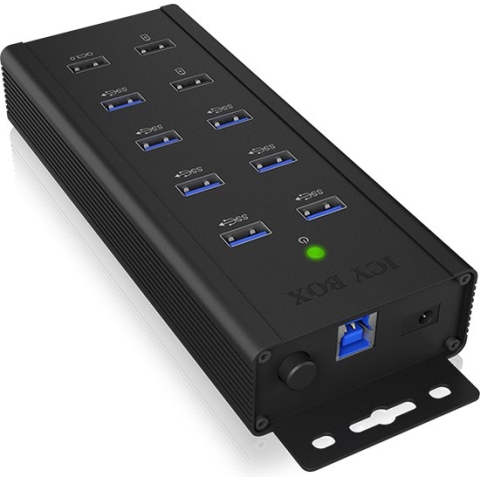 7-Port Hub USB 3.0 Black