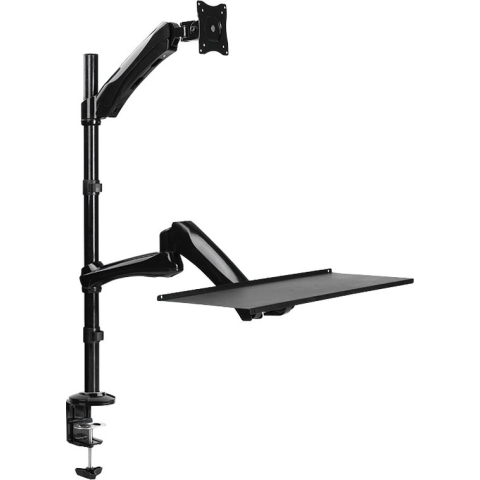 LogiLink Sit-Stand Workstation 13-27, fixed, single Monitor