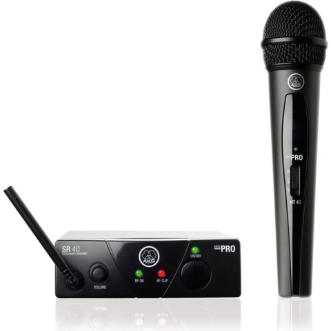 AKG WMS40Mini Vocal Set ISM3 Draadloze microfoonset Zendmethode: Radiografisch
